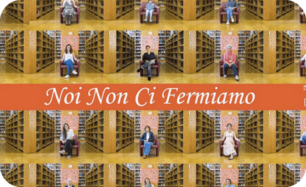 Multiple people featured in the Noi Non Ci Fermiamo project for individuals with rheumatic diseases